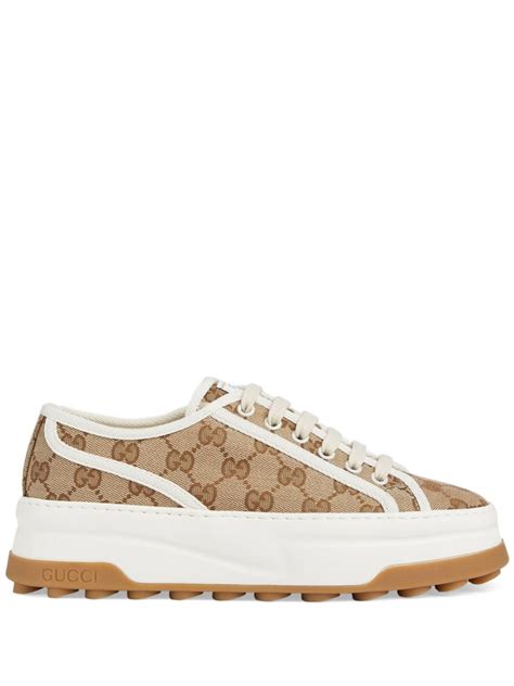 gucci plain sneakers|farfetch Gucci sneakers.